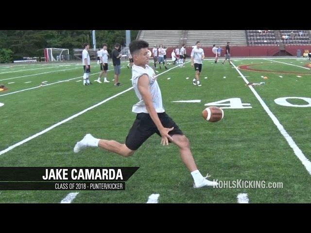 Jake Camarda | No.1 Punter in Class of 2018 | Kohl's Kicking Camps