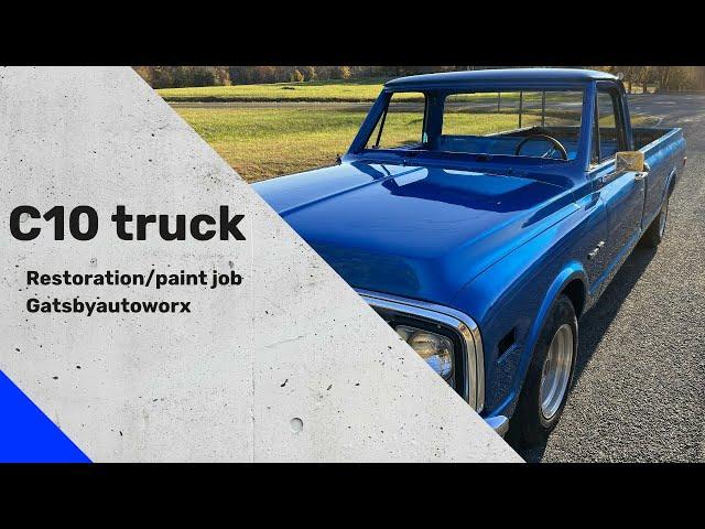 70's Chevy C10 truck restoration/paint job