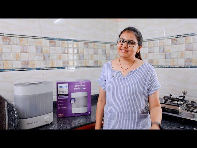 Parenting made easy with the Philips Avent Sterilizer