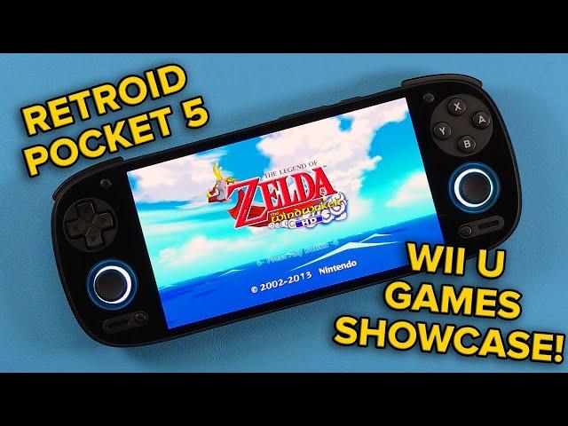 Wii U games on the Retroid Pocket 5!