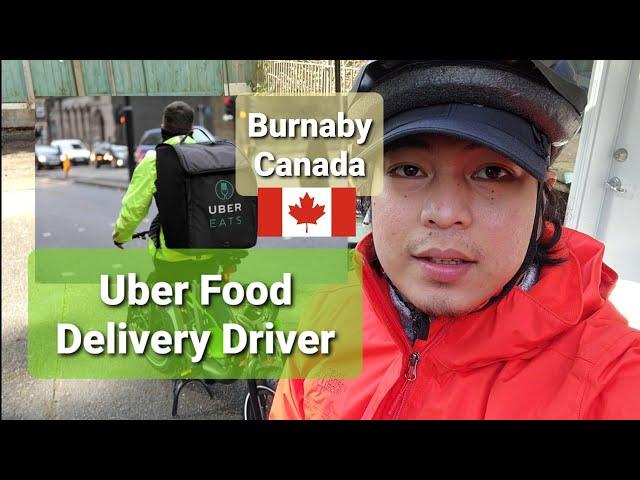 Uber Eats food delivery driver in Canada | Pinoy Uber Driver | Deliver with Radrunner Ebike @Uber