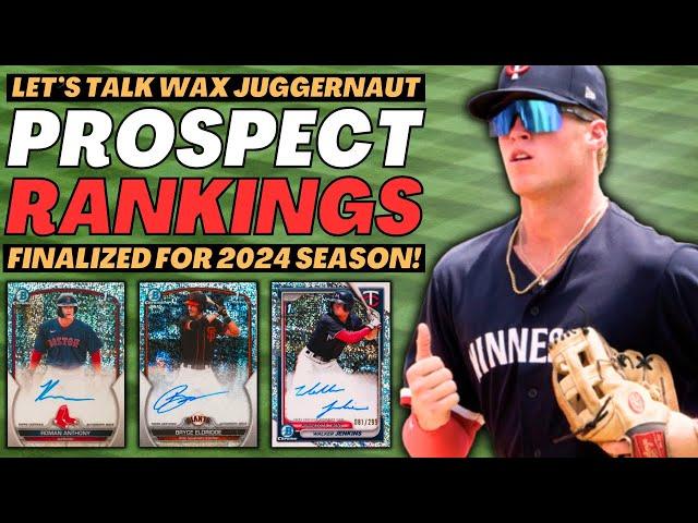 Top 10 MLB Prospects Going Into 2025 | Juggernaut Stat Based Final Rankings | Bowman Baseball Cards