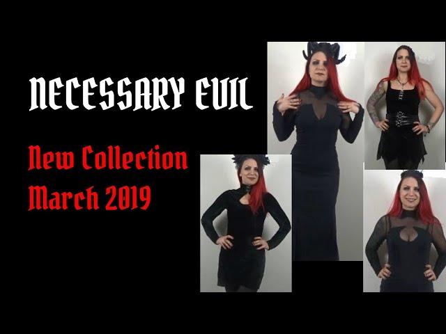 Necessary Evil New Collection March 2019