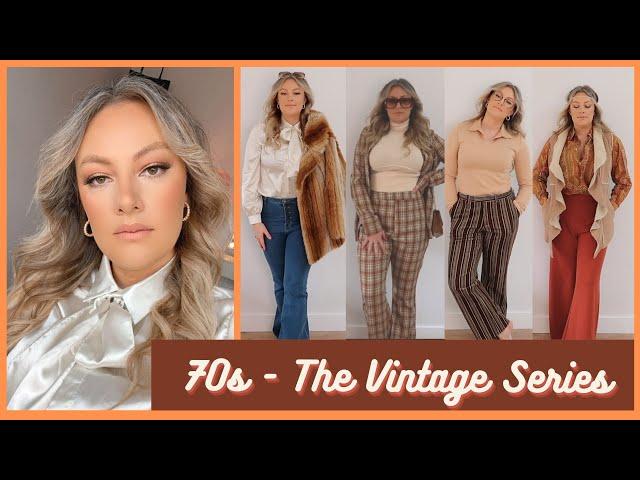 70s Fashion, Hair and Makeup - The Vintage Series