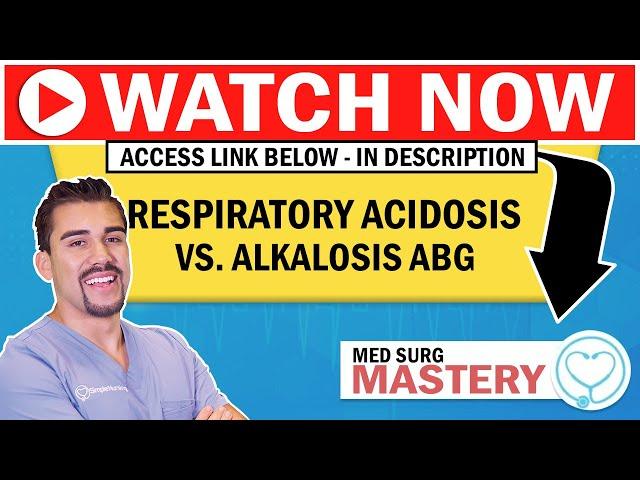 Respiratory Acidosis & Alkalosis - Acid Base Balance - ABGs Nursing, NCLEX, RN & LPN