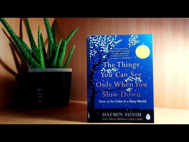 The Things you can see only when you slow down | Haemin Sunim | KKS