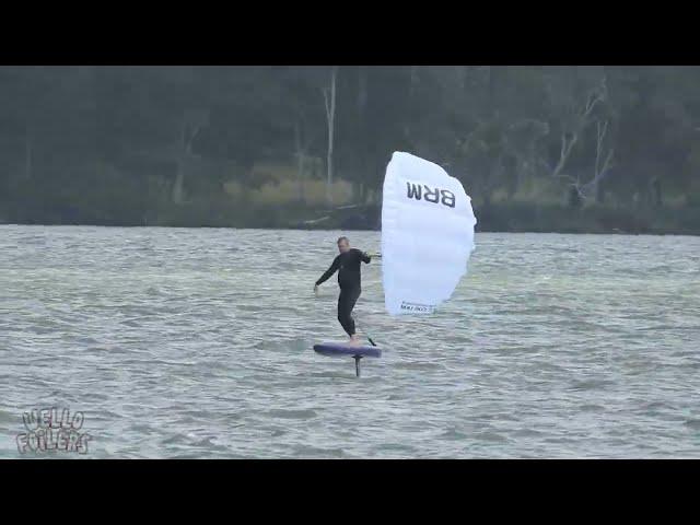 Lake Munmorah NSW Parawing Wingfoiling