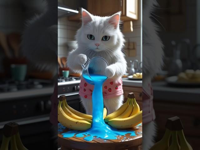 Dad Cat saved his Family from Thieves (PT- 30) #catsoftiktok #cat #cute #aiart #ai #poorcat