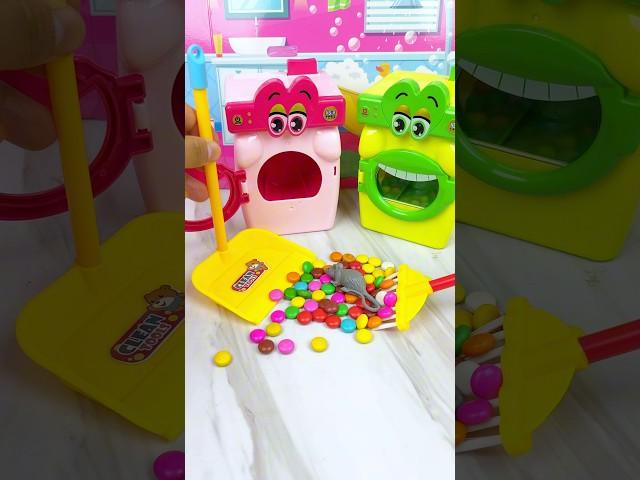 Washing Machine Cleaning Set Toys, Satisfying With Unboxing ASMR Videos