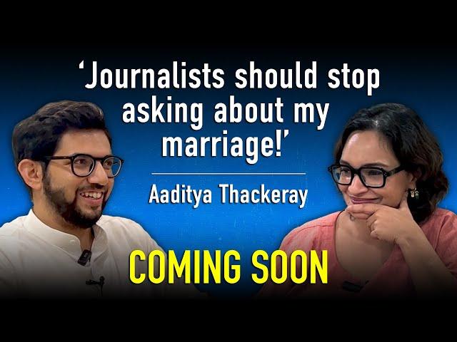 Aaditya Thackeray on 90s Mumbai, bachelorhood & Balasaheb | Interview with Manisha Pande COMING SOON