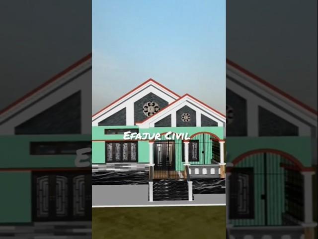 Assam Type House #engineeringskills #home #construction #animation #assamtypehousedesign️