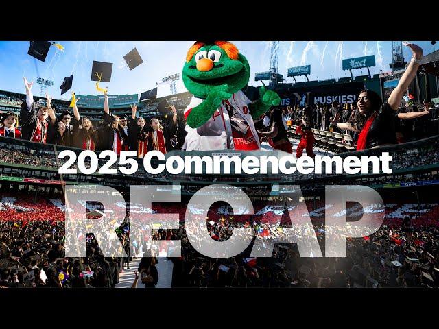 Northeastern University Commencement 2025 at Fenway Park