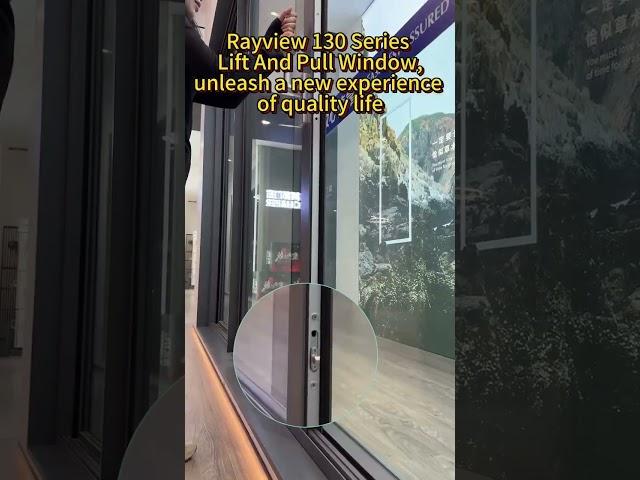RAYVIEW 130 SERIES LIFT AND PULL WINDOW#aluminumwindows  #aluminium #aluminumdoor #casementwindow