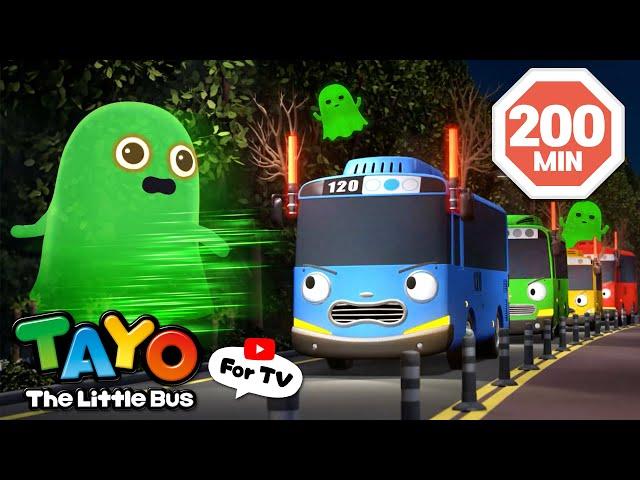 Ghostbusters Little Buses | Tayo Best Episodes | Cartoon for Kids | Tayo the Little Bus