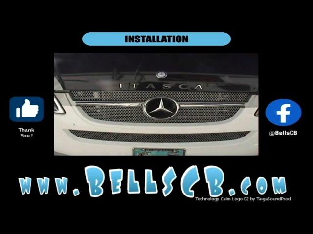 CB Radio installation in a Mercedes Motorhome at Bells CB