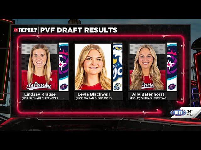 Huskers selected in Pro Volleyball Federation Draft