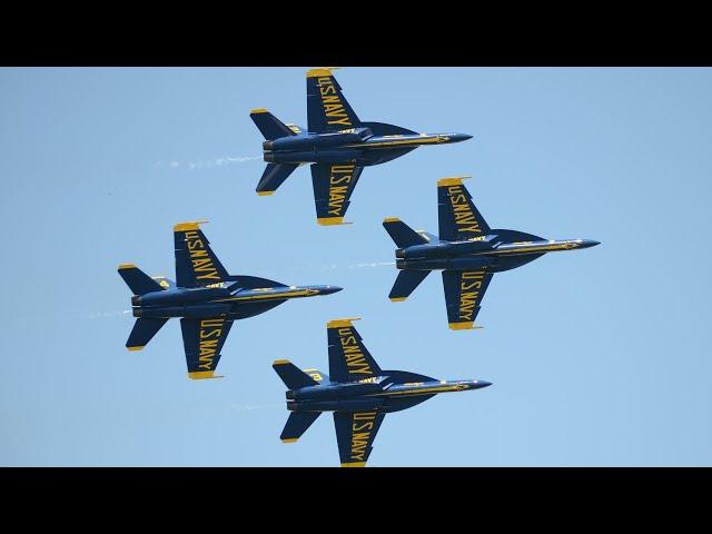 2022 Thunder Over Dover Airshow | Blue Angels Highlights