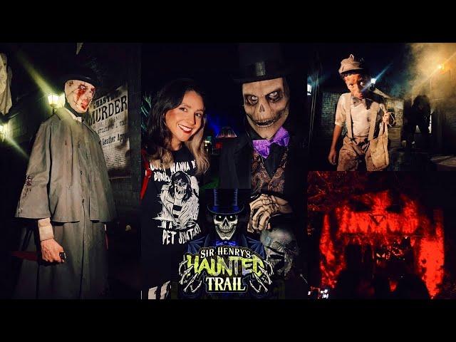 My Fav FL Haunt Park is Back! Sir Henry’s Haunted Trail 2024! Hayrides, Houses, & Spooky Fun!