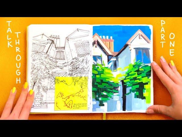 Talking Through My ACCEPTED Calarts Sketchbooks // PART 1