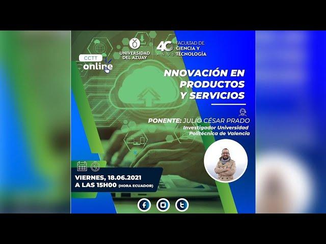 Webinar: Innovación en productos y servicios