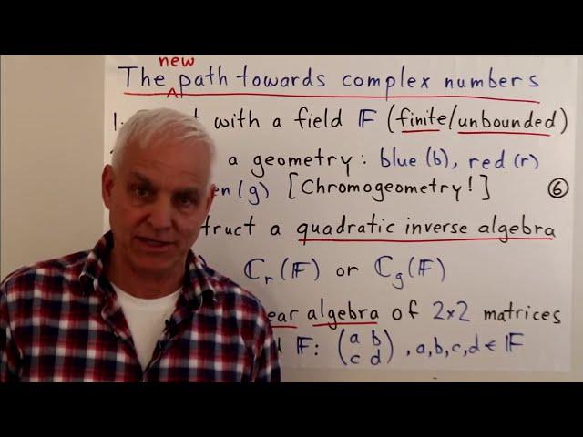 Norman J Wildberger does not believe in real numbers