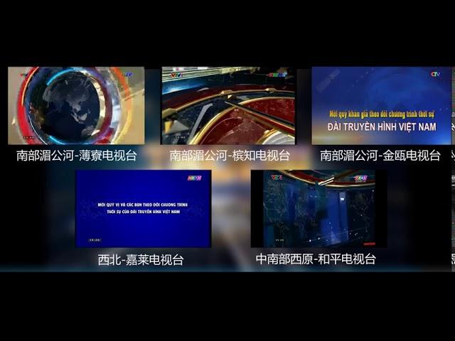 【直播对比·越南】越南地方台转播VTV1“报道”节目之对比