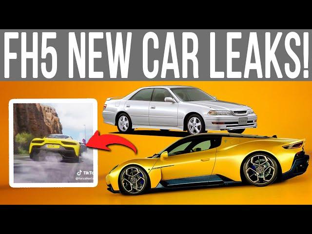 Forza Horizon 5 LEAKS NEW CAR WE WANTED & ANOTHER JDM CAR SCANNED?