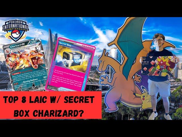 SECRET BOX Charizard?! Top 8 LAIC Interview With Jackson Ford!