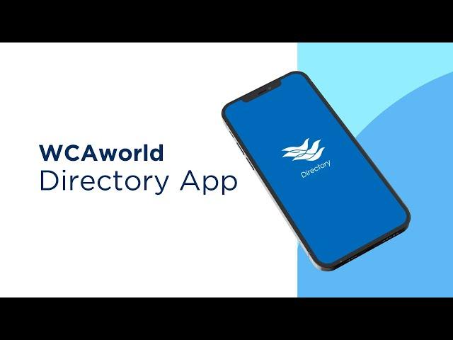 Introduction to the WCAworld Directory App