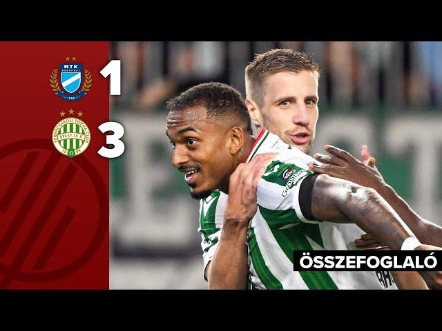 NB I: MTK–Ferencváros 1–3 | összefoglaló