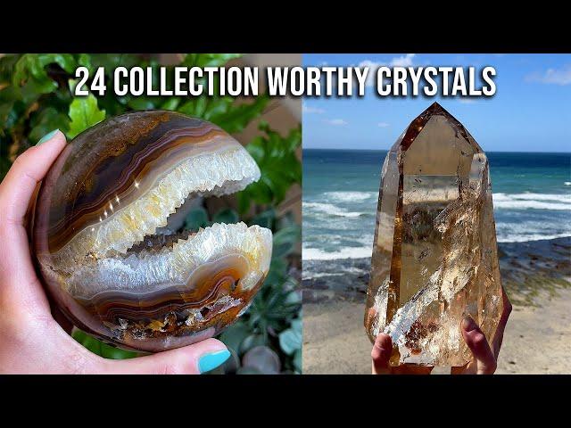 24 Collection Worthy Crystals  