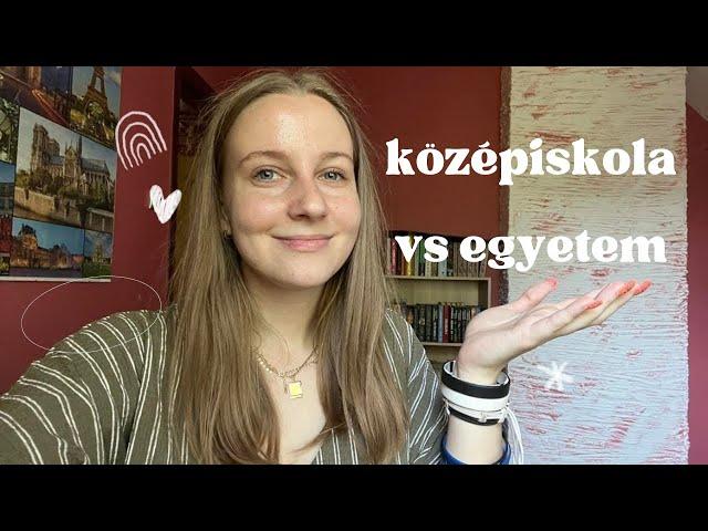 KÖZÉPISKOLA VS EGYETEM (egyetemi tévhitek cáfolása)