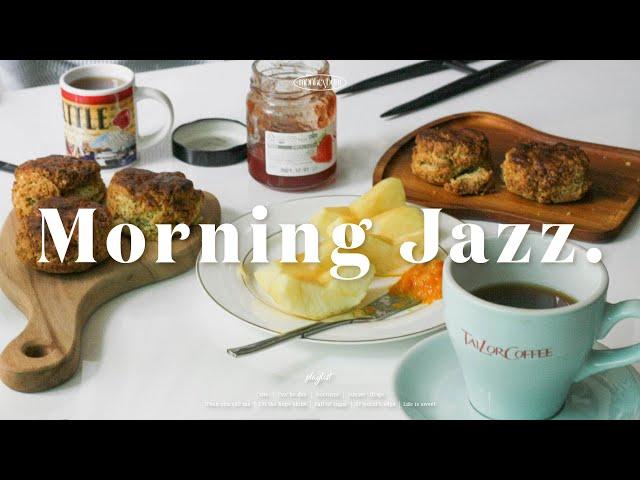 [Playlist] Happy Morning Jazz️Relaxing & Positive Mood Jazz MusicInstrumental Background Music