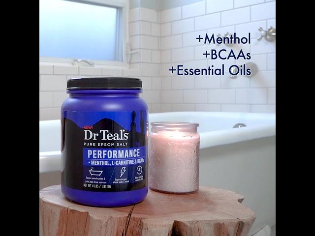 Dr Teal’s Epsom Salts Ease Sore Muscles