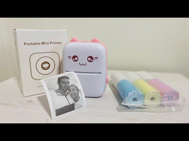 Unboxing | Portable Bluetooth Mini Thermal Printer