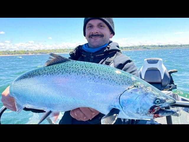 Great Lakes SPRING King Salmon Fishing -  Lake Michigan Salmon Fishing 2021