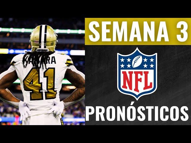 Pronósticos NFL Semana 3  Análisis, Apuestas y Predicciones de cada PARTIDO