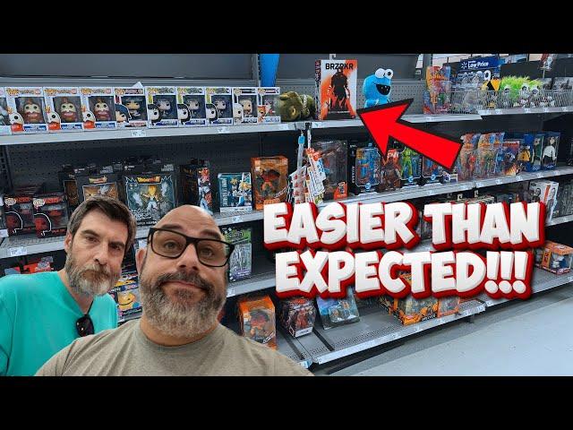 EASIER THAN EXPECTED!!!  Toy Hunting and Hard to Find Figures!!!
