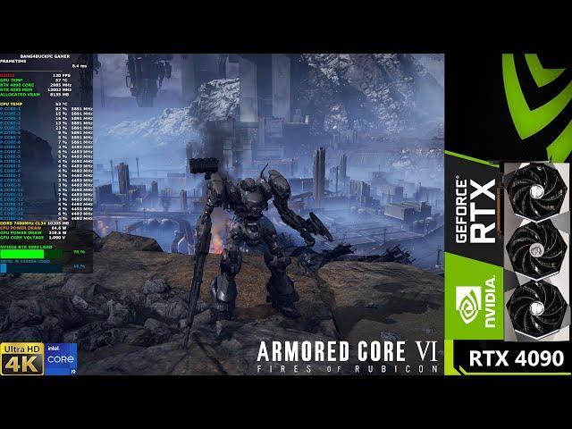 Armored Core VI Maximum Settings 4K | RTX 4090 | i9 13900K