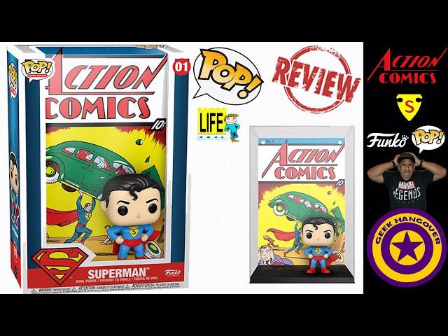 Funko POP Comic Covers #1 Action Comics #1 Unboxing & Review