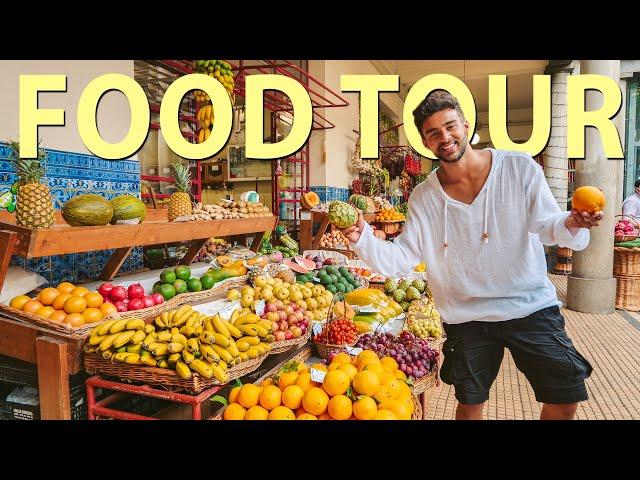 Eating AUTHENTIC MADEIRAN FOOD in FUNCHAL | Madeira Food Tour - 15 Foods & Drinks You MUST Try!