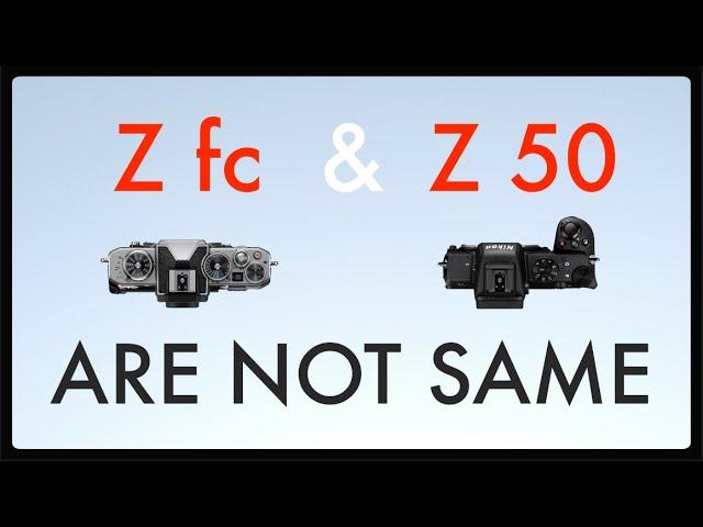 Nikon zfc vs z50 // Which is the better camera?