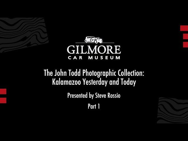 The John Todd Photographic Collection: Kalamazoo Yesterday and Today - Pt. 1