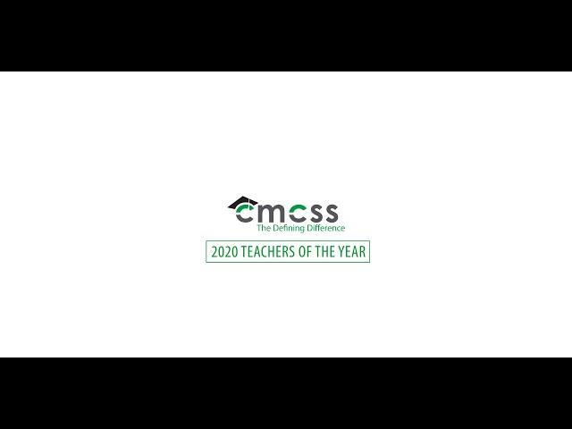 2020 CMCSS Teachers of the Year