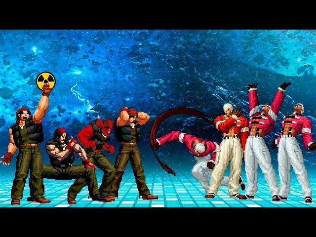 Kof Mugen Ralf Team Vs Yashiro Team.