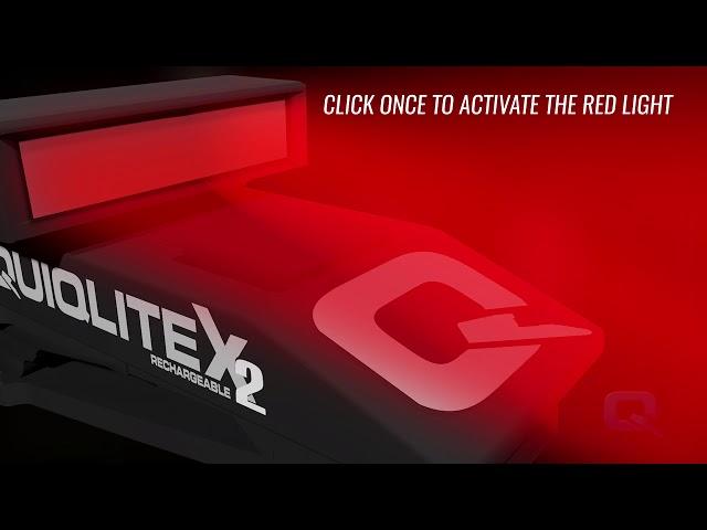 QuiqLite X2 Tactical 200 Lumens Hands Free Rechargeable LED Light
