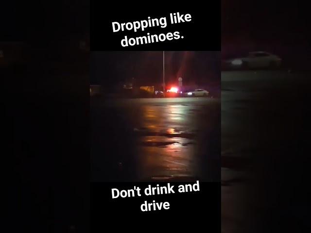 Drivers drop like dominoes in Stockton. Don't drink and drive. #Memories #2018