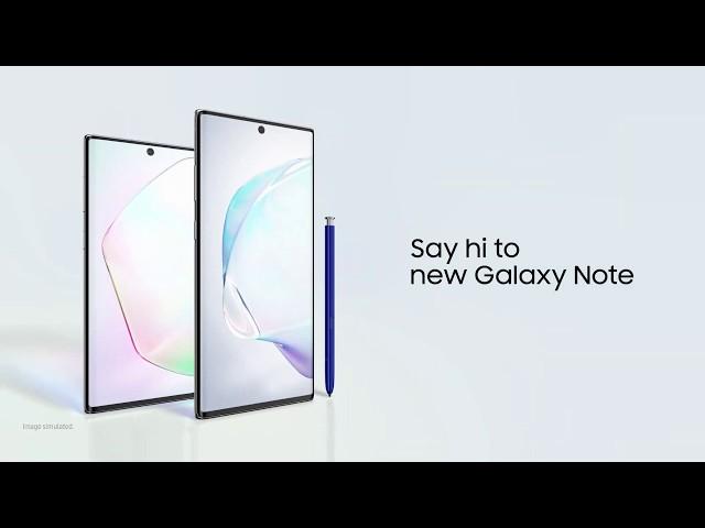 Say hi to the new Galaxy Note10 | Note10+