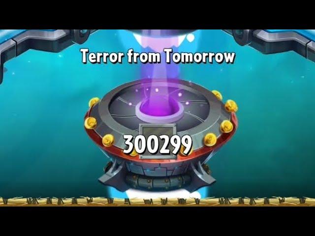 Level 300299 Impossible Level with only Mint Plants - Terror from Tomorrow #pvz2