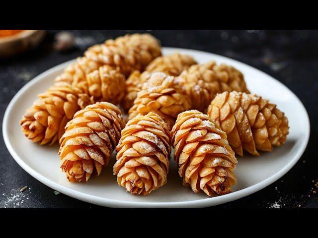 A wonderful idea for a puff pastry finger food for Christmas! So simple and delicious!